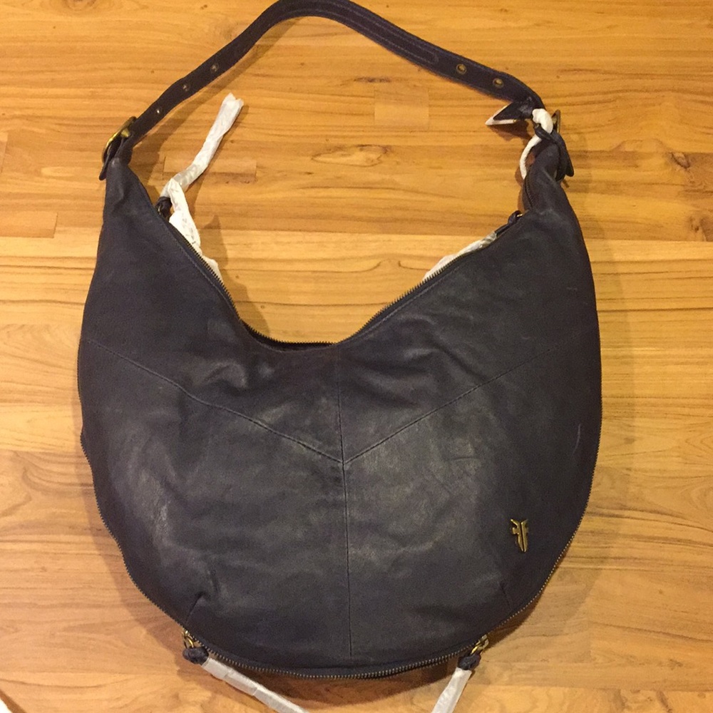 The Frye Company, NWT, Indigo Belle Bohemian, leather handbag